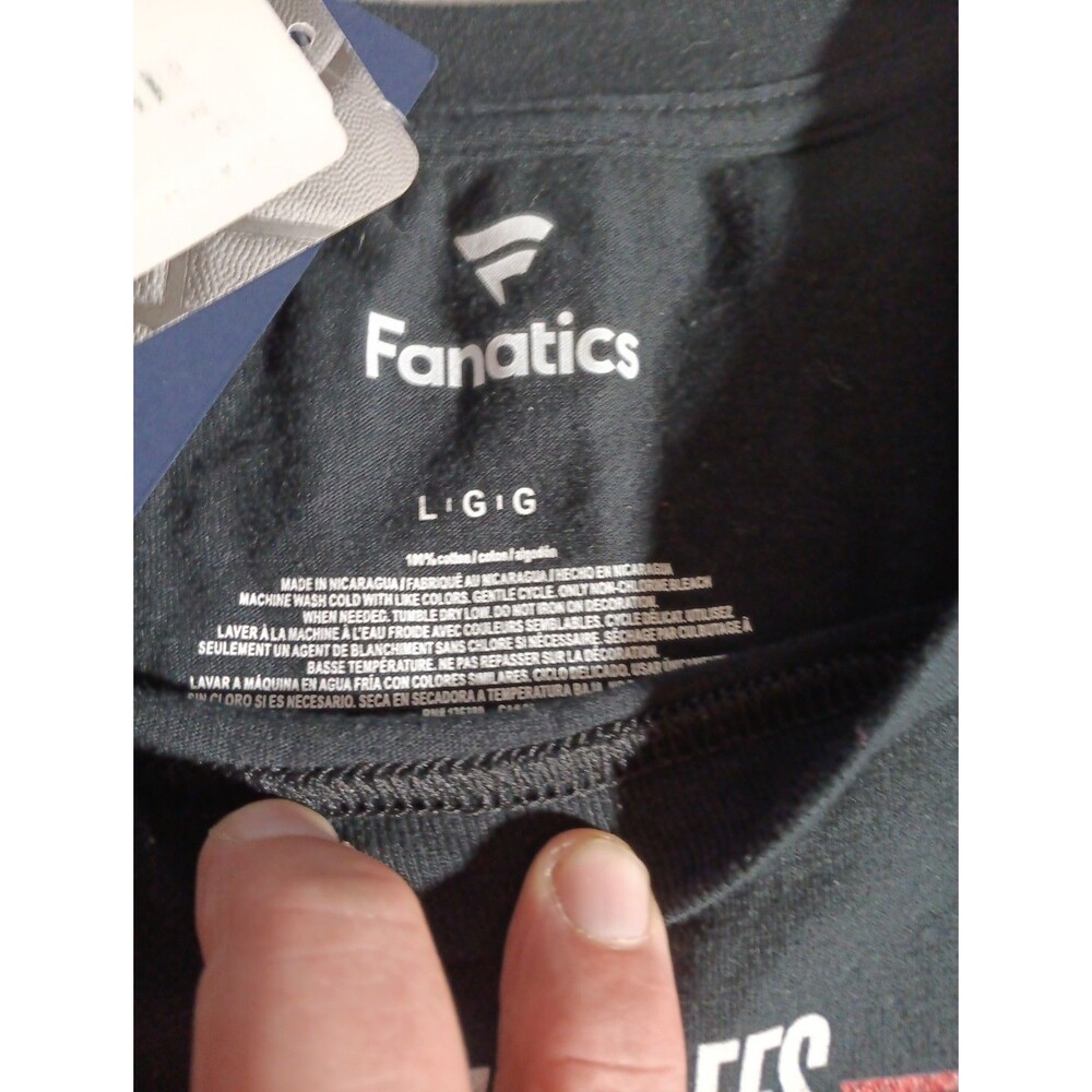 Stephen Curry GSW James Harden HOU Playoffs Fanatics Size Large T Shirt - Picture 3 of 5
